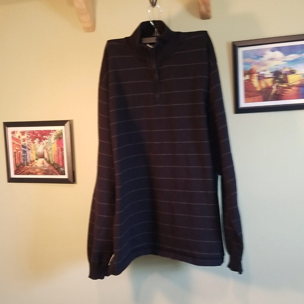 Mens VanHeusen Xxl Half Zip Sweatshirt